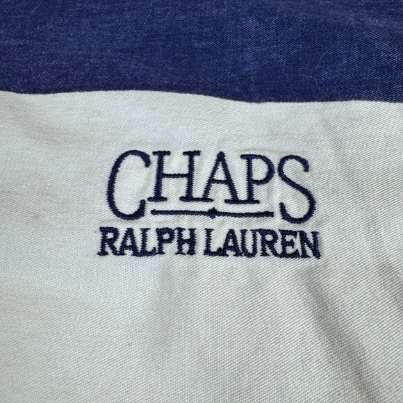 Vintage Chaps Ralph Lauren Striped Button Down - XL - Picture 3 of 6